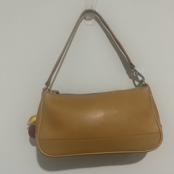 Vintage Y2k Coach demi hampton shoulder bag Butterscotch tan - Picture 7 of 9